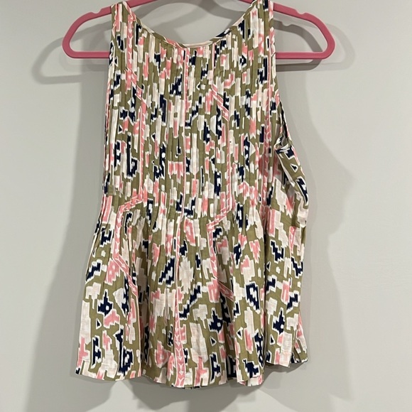 Maeve - 2, native print, boho flowy tank - Picture 2 of 5